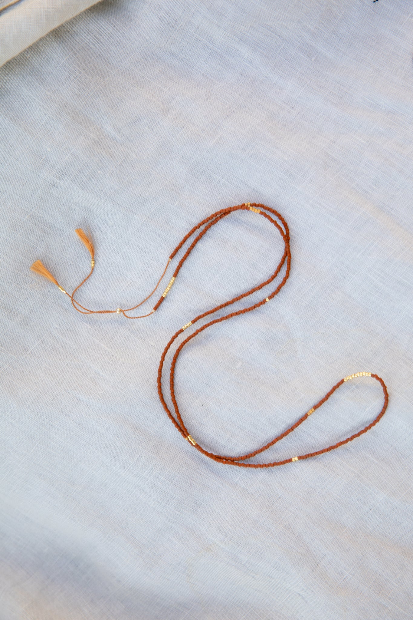 Sintha Silk Bead Wrap (Necklace / Bracelet)