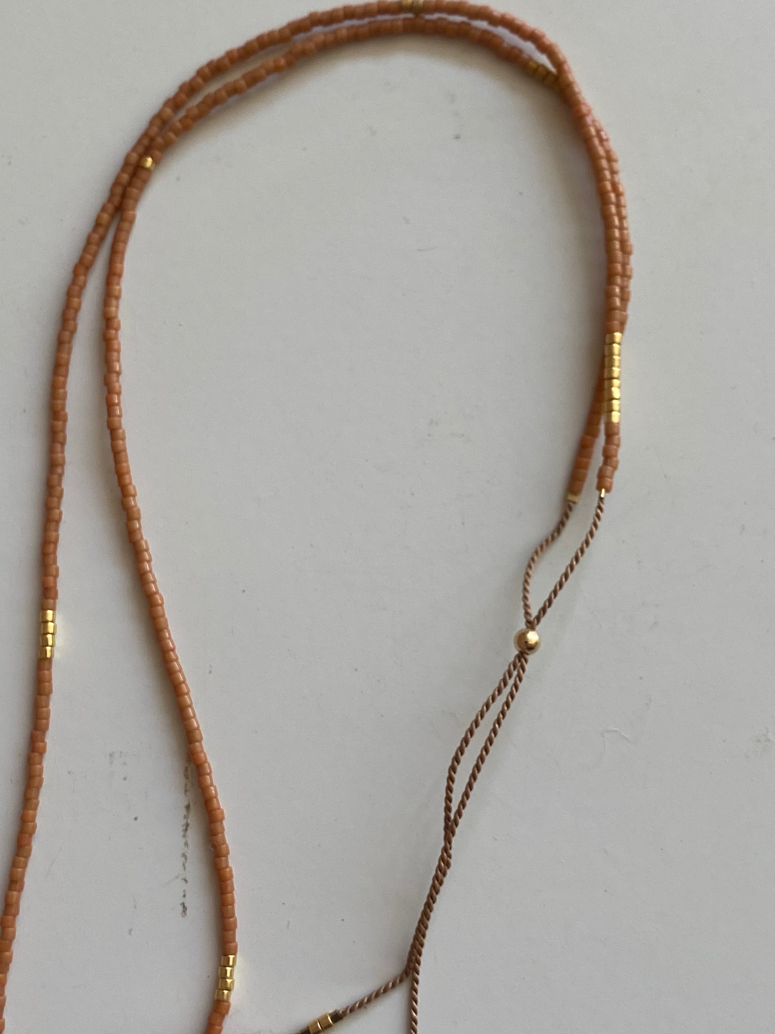 Sintha Silk Bead Wrap (Necklace / Bracelet)