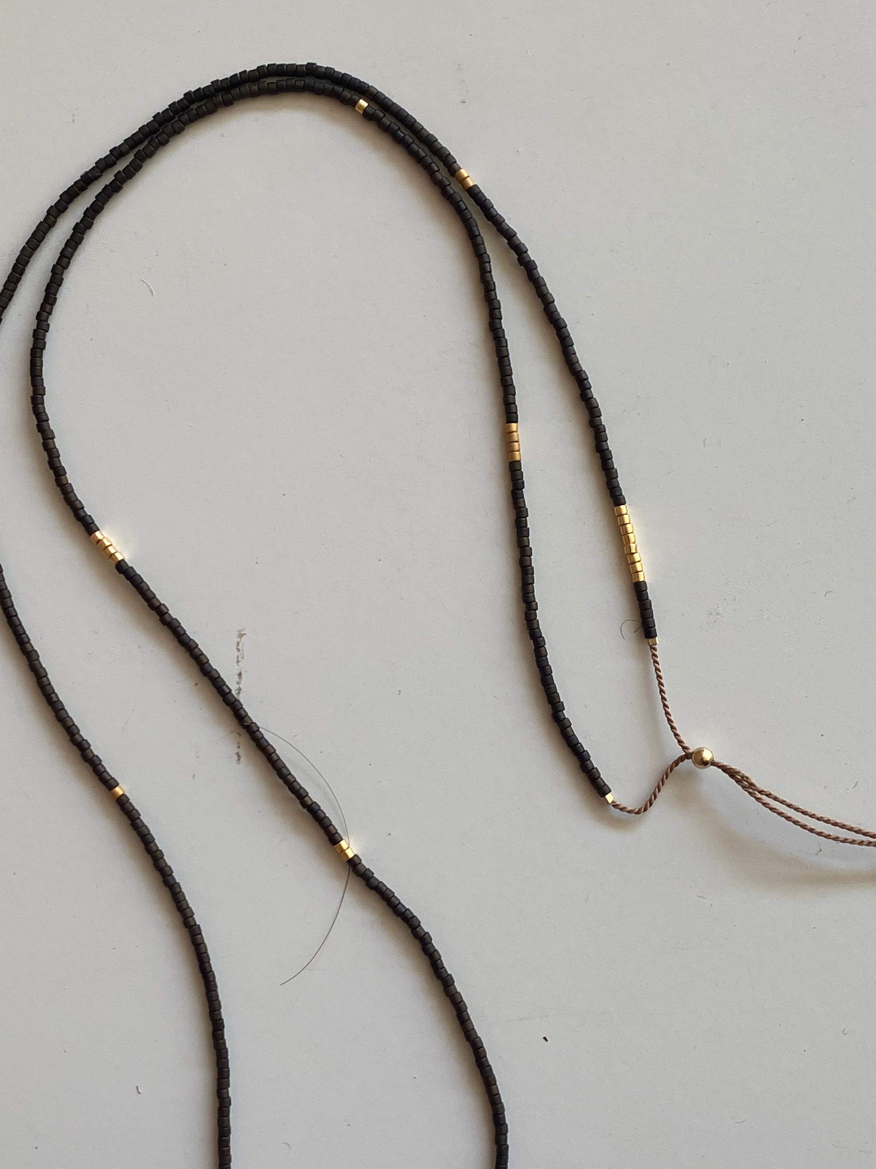 Sintha Silk Bead Wrap (Necklace / Bracelet)